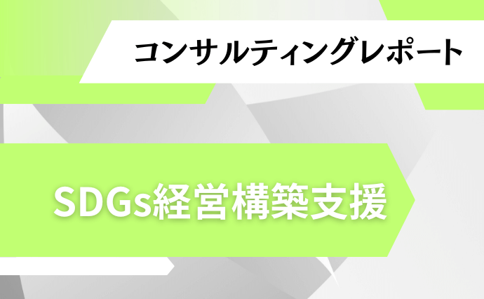 新規事業構想のためのSDGs評価プログラム実施と事業計画書策定支援