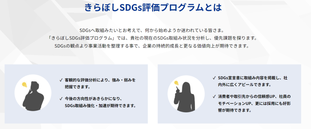 SDGsの取り組みを評価したい